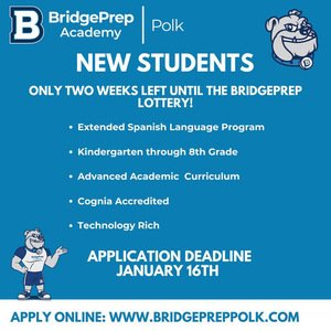 At BridgePrep Academy, our scholars shine bright! Only two weeks left until the BridgePrep Academy lottery! 